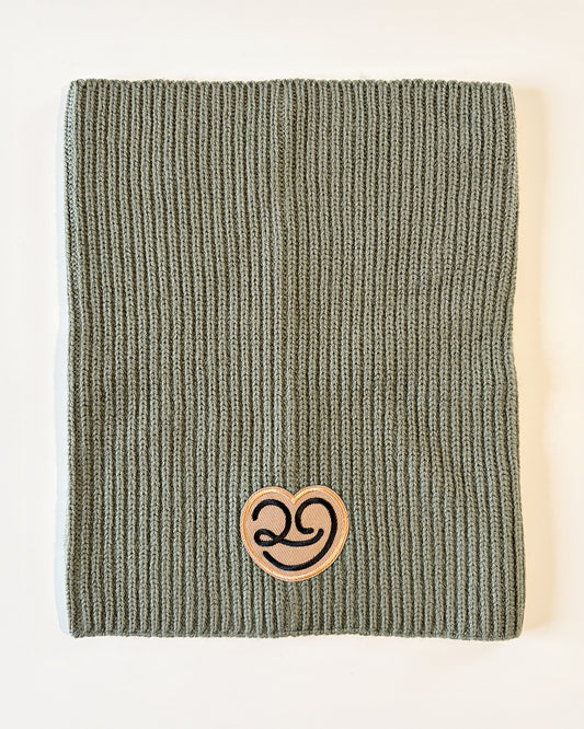 Snood en laine Sauge