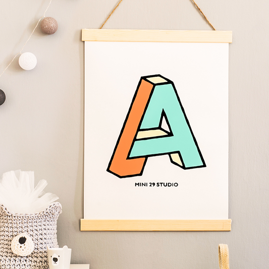 Affiche "Abécédaire I"