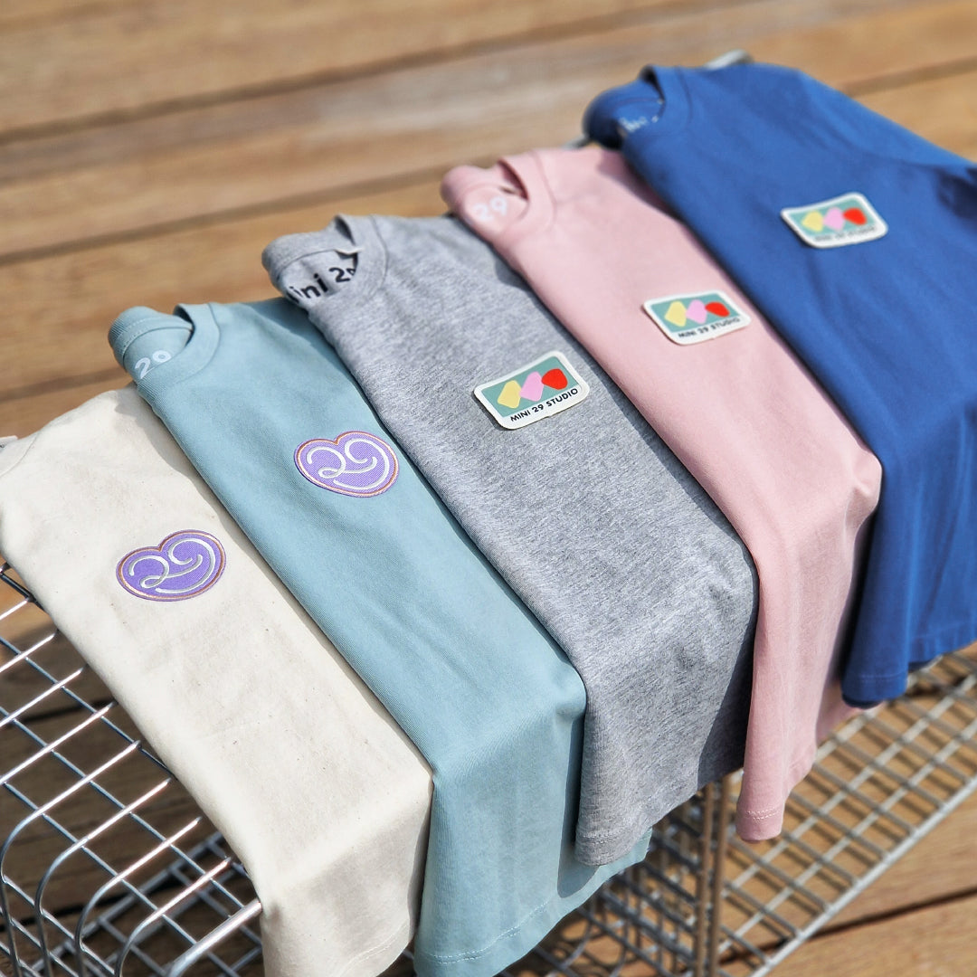 T-shirt Color Club - Naturel texturé