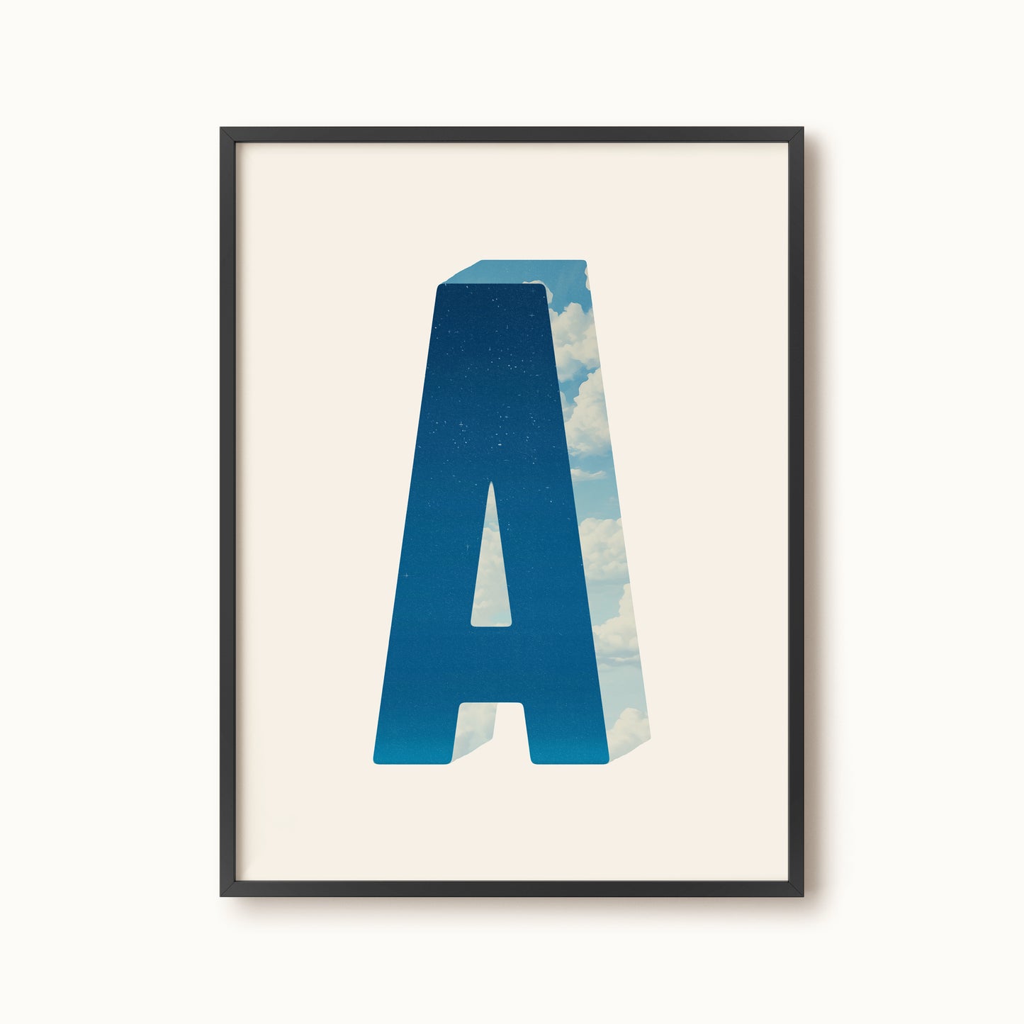 Affiche Abécédaire René