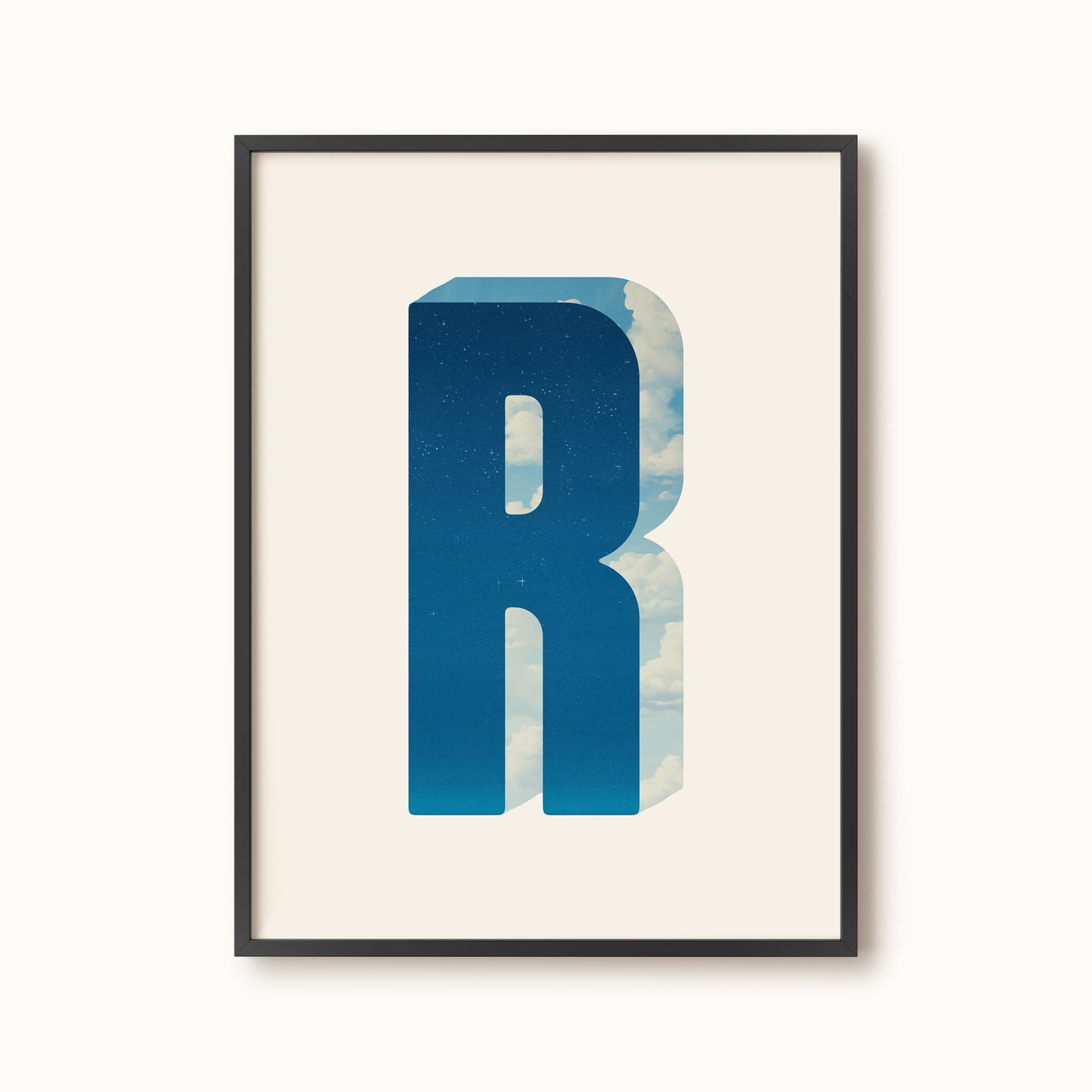 Affiche Abécédaire René