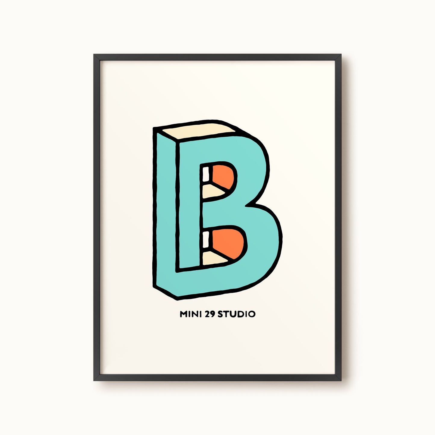 Affiche "Abécédaire I"