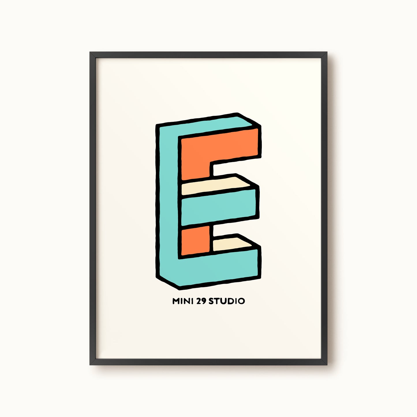 Affiche "Abécédaire I"