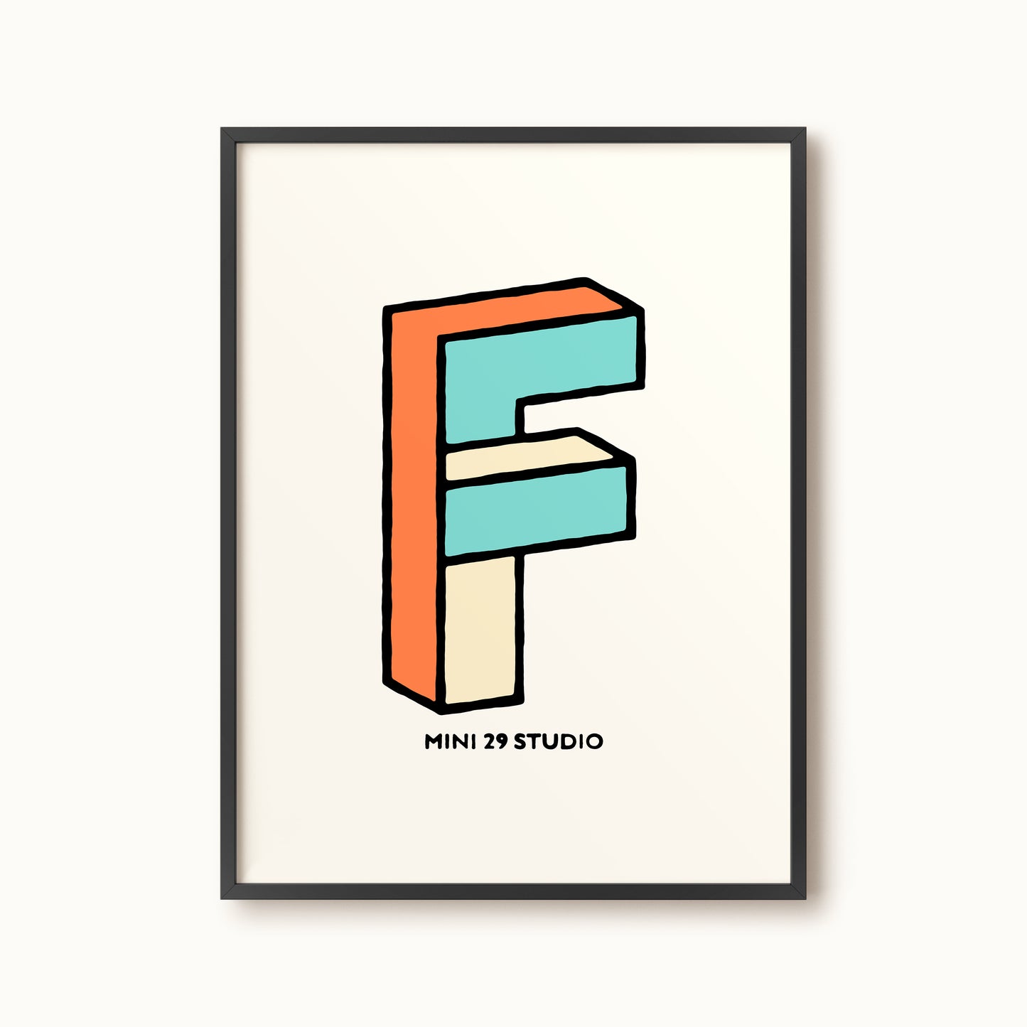 Affiche "Abécédaire I"