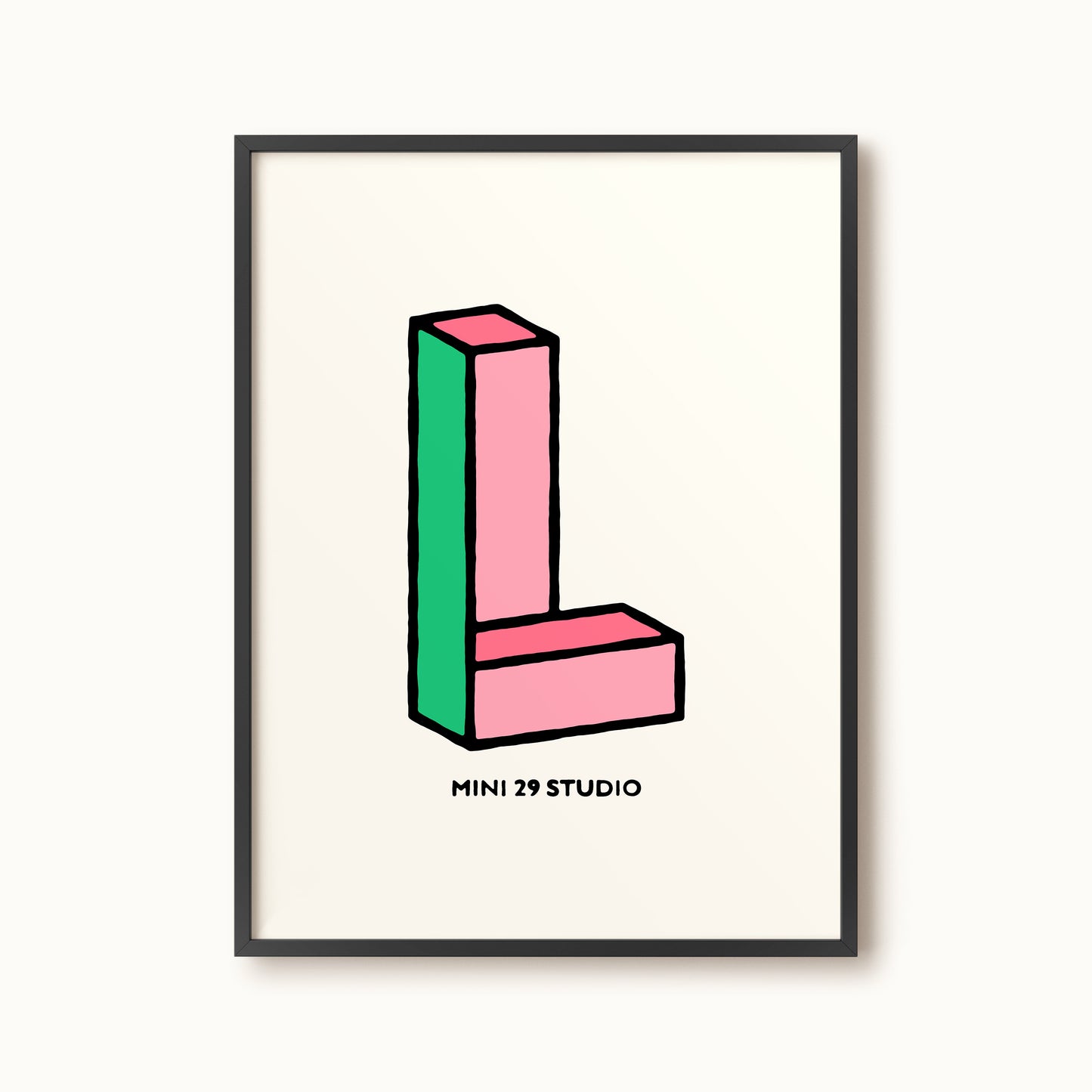 Affiche "Abécédaire II"
