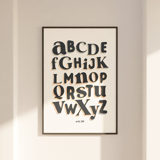 Affiche Alphabet Aurore
