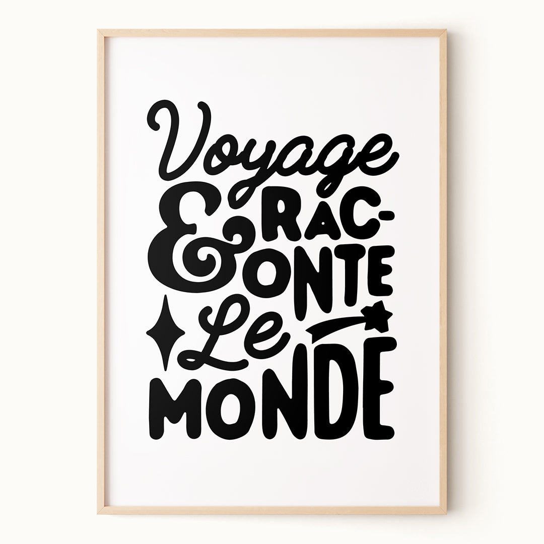 Affiche Raconte le Monde