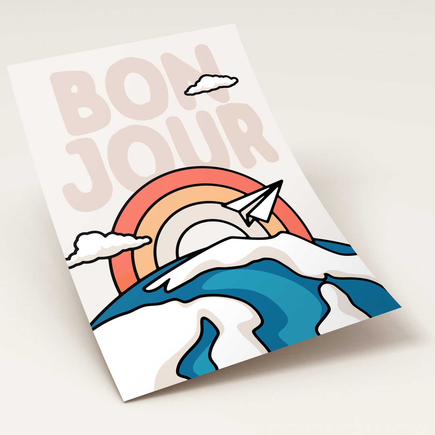Affiche Bonjour