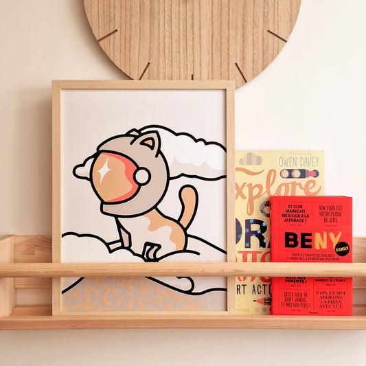 Affiche Chastronaute