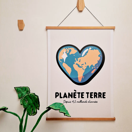 Affiche Planète Terre