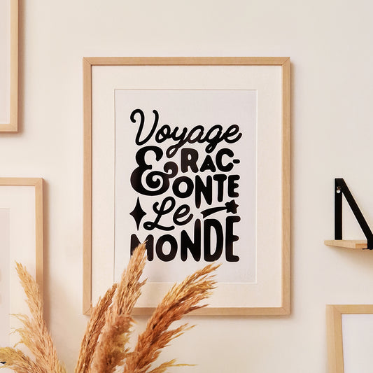 Affiche Raconte le Monde