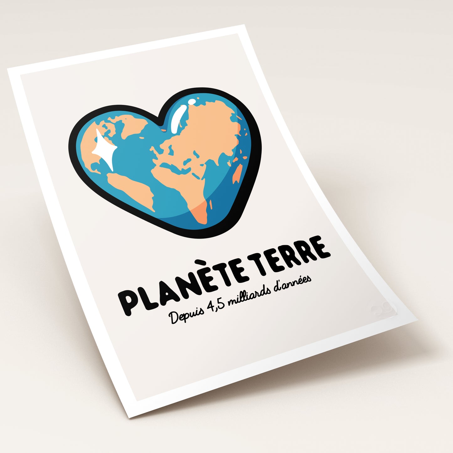Affiche Planète Terre
