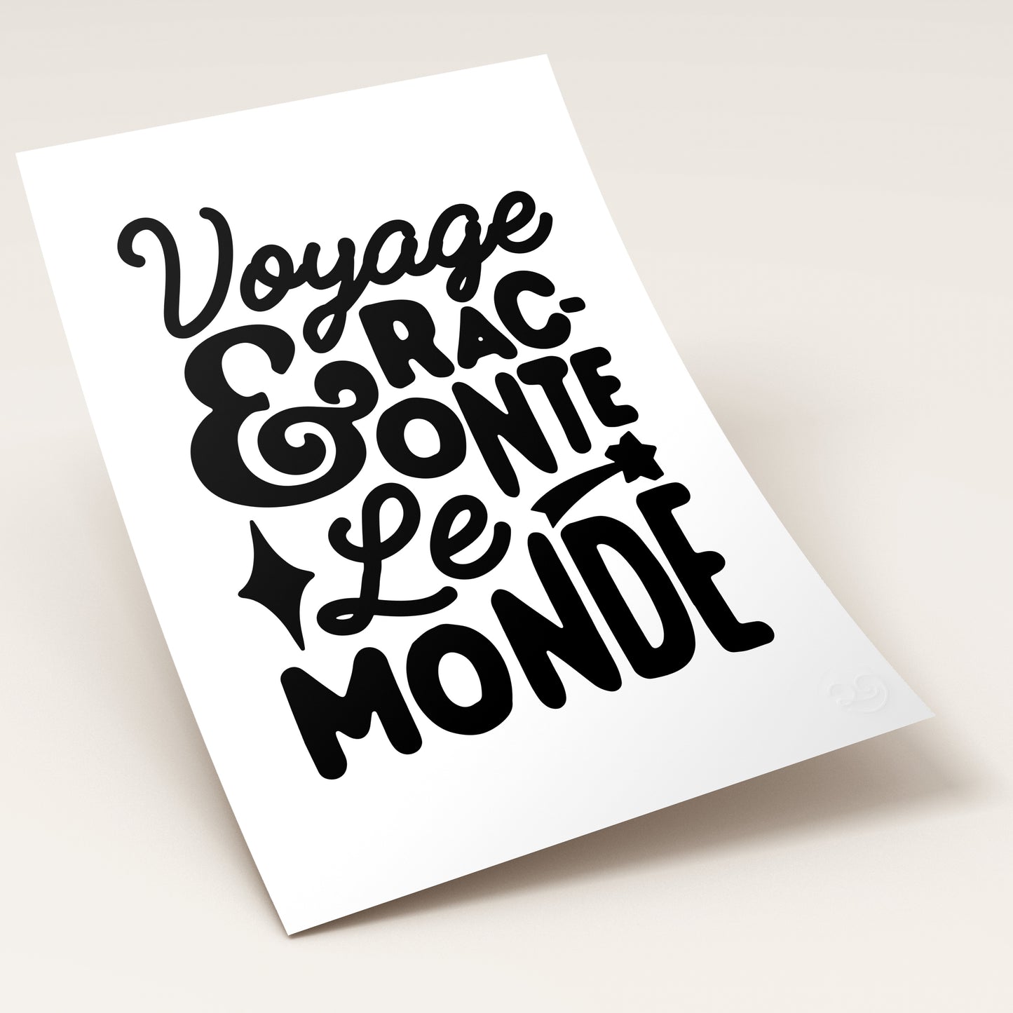 Affiche Raconte le Monde