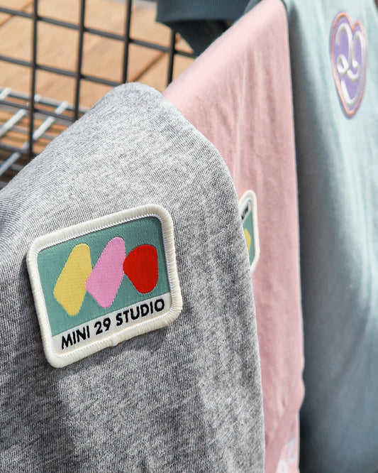 T-shirt Color Club - Gris chiné