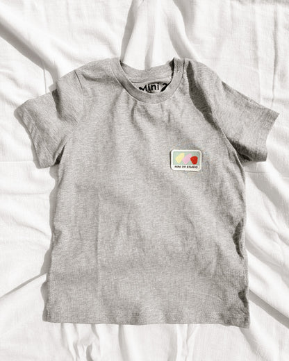 T-shirt Color Club - Gris chiné