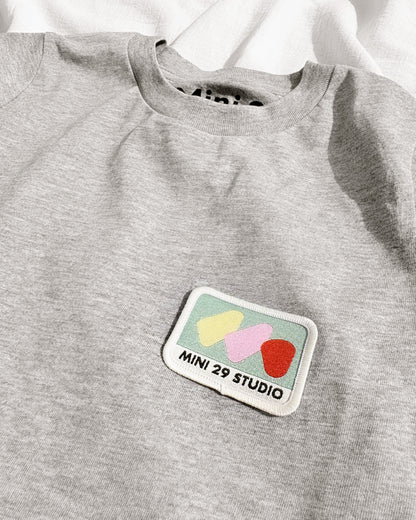 T-shirt Color Club - Gris chiné