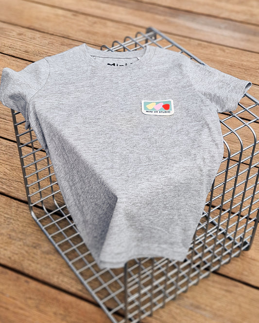 T-shirt Color Club - Gris chiné