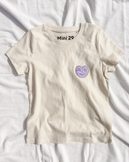 T-shirt Color Club - Naturel texturé