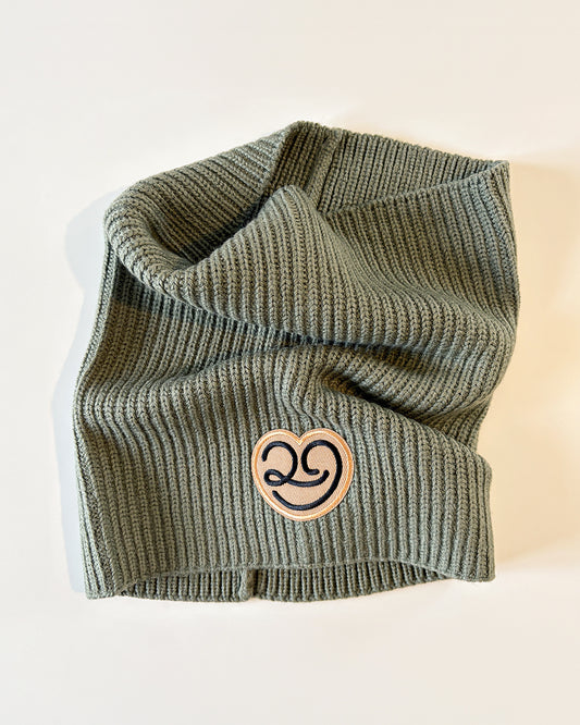 Snood en laine Sauge
