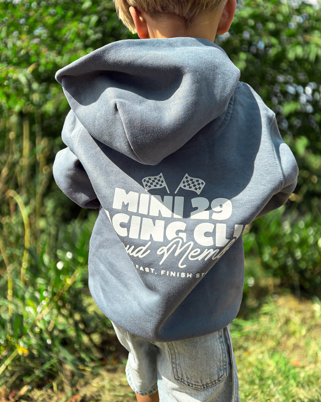 Hoodie Racing Club - Grey