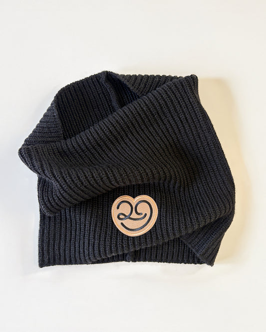 Snood en laine Noir