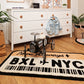 Maxi Rug: Personalized Plane Ticket